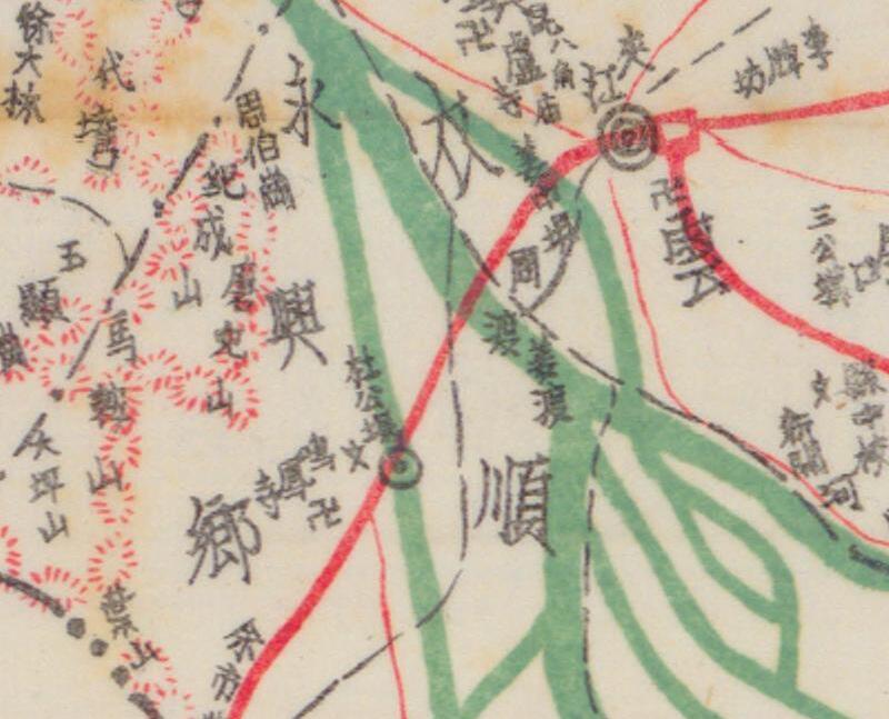 1945年四川《夹江县地图》预览图1 1945年四川《夹江县地图》预览图1