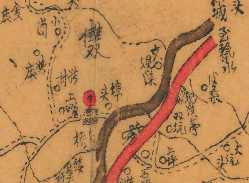 1942年《浙江省云和县图》预览图2 1942年《浙江省云和县图》预览图2