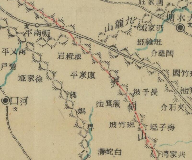 1942年湖南《桑植县图》预览图2