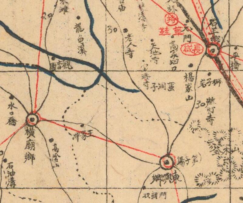 1944年四川《安岳县地图》预览图3 1944年四川《安岳县地图》预览图3