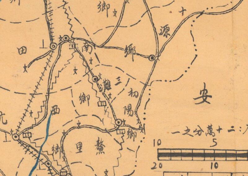 1941年《浙江省青田县图》预览图1 1941年《浙江省青田县图》预览图1