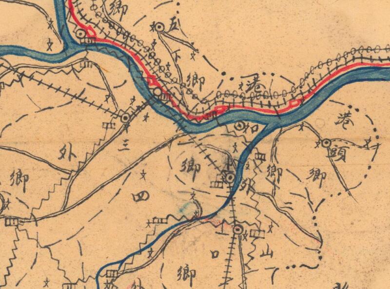 1941年《浙江省青田县图》预览图2 1941年《浙江省青田县图》预览图2