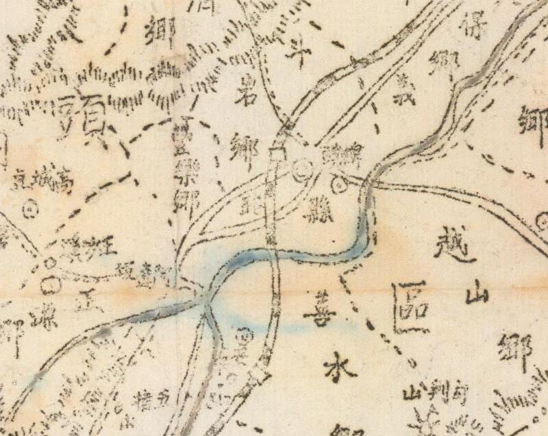 1942年绍兴《浙江省诸暨县图》预览图3 1942年绍兴《浙江省诸暨县图》预览图3