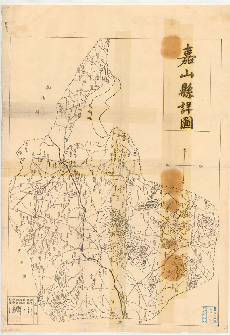 民国安徽《嘉山县详图》预览图