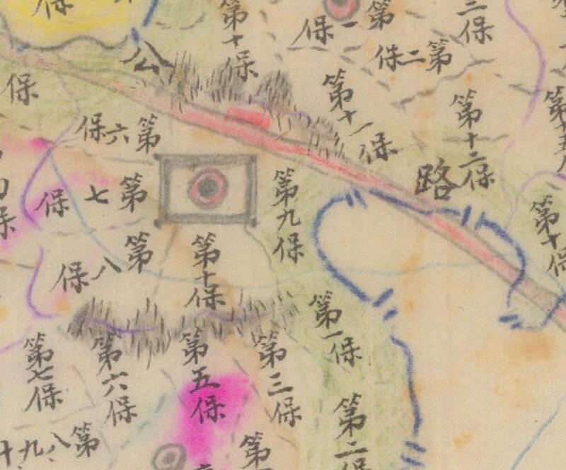 1941年民国定西《甘肃省通渭县图》预览图1