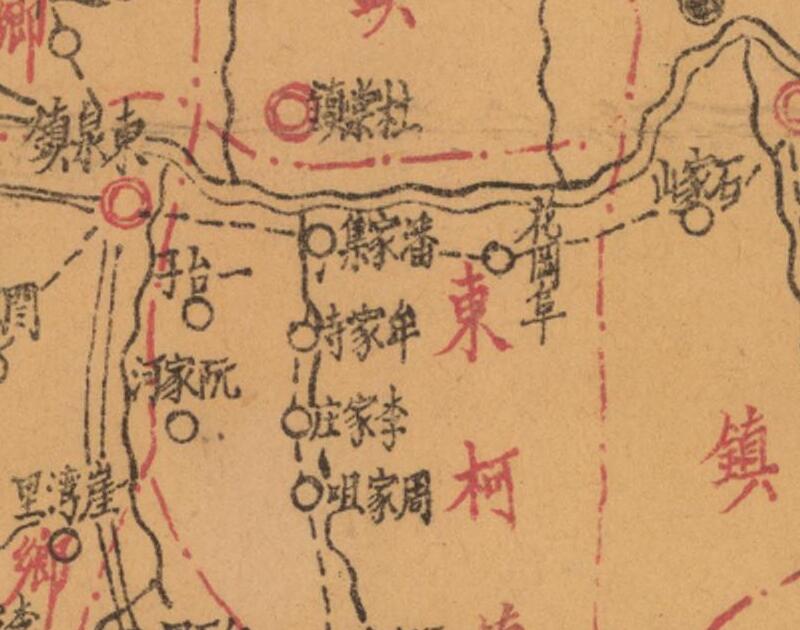 民国甘肃《天水县》地图预览图2