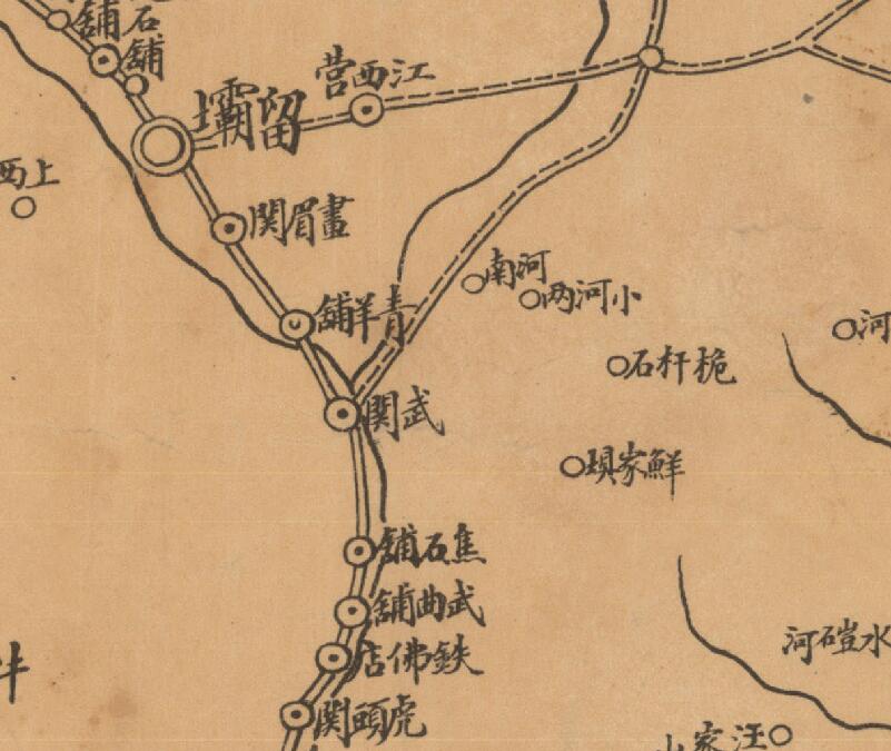 1929年《关中道地形要图》预览图3