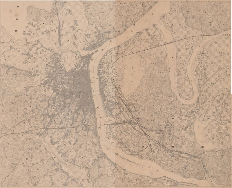 1948年民国湖南衡阳《衡阳县城厢图》预览图