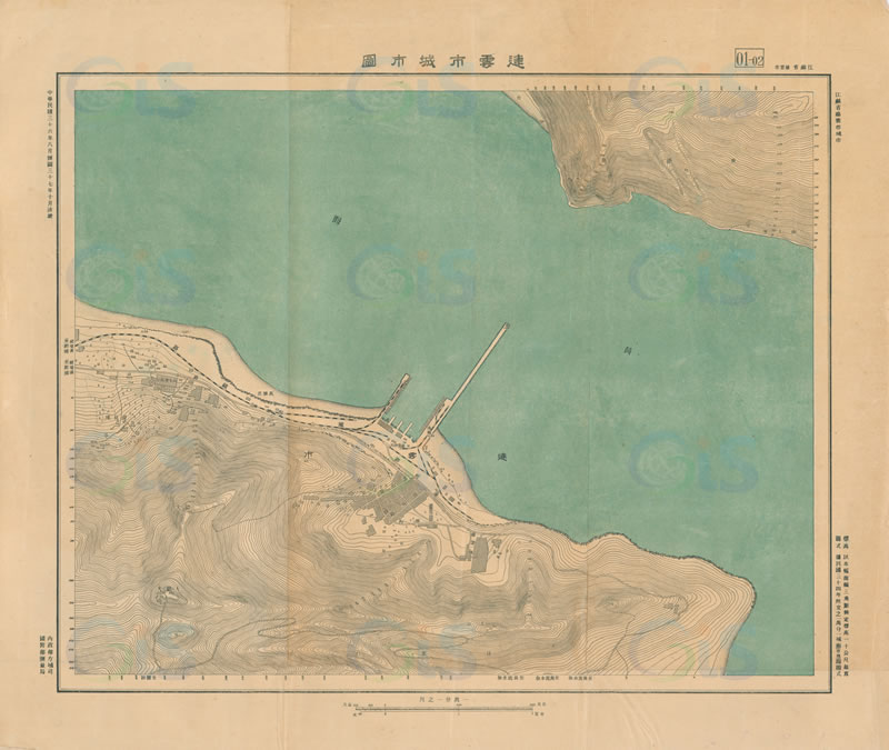 1948年江苏《连云市城市图》预览图