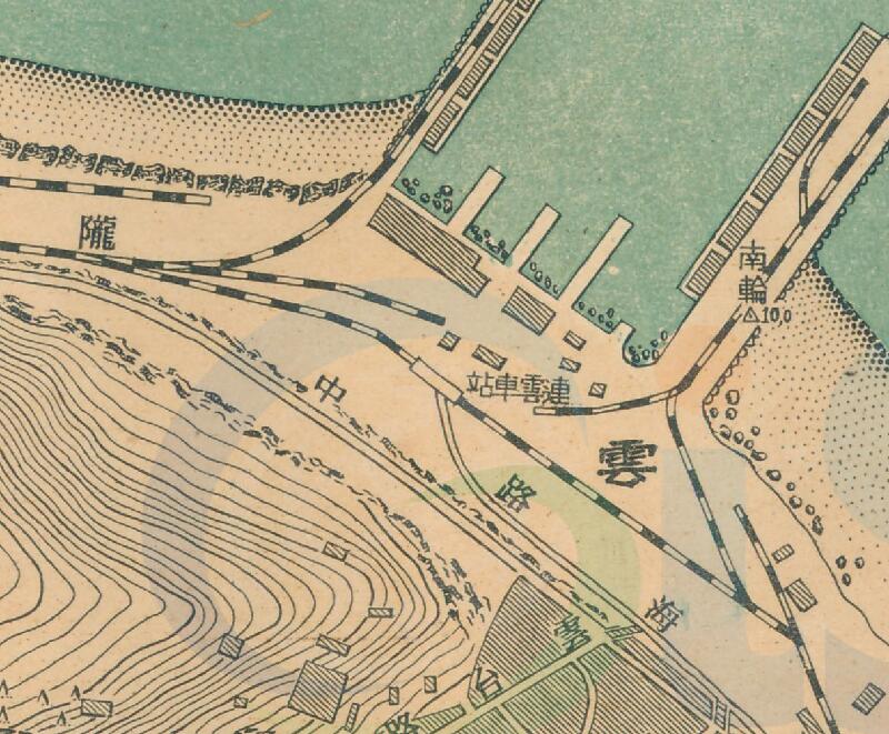 1948年江苏《连云市城市图》预览图1