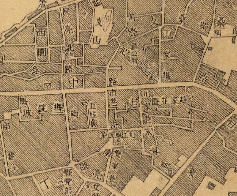 1947年江西《九江县城厢图》预览图2