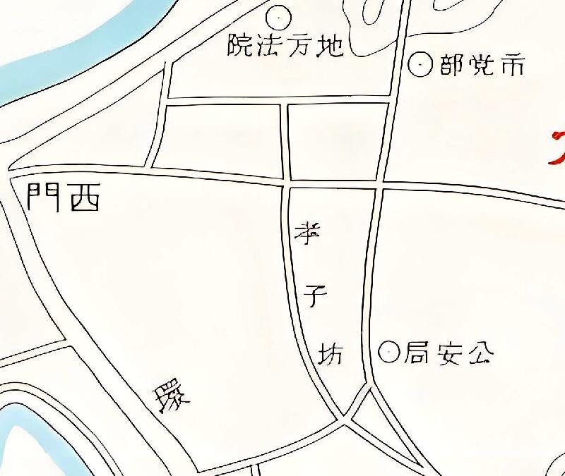 1935年江西《九江市街地图》预览图2