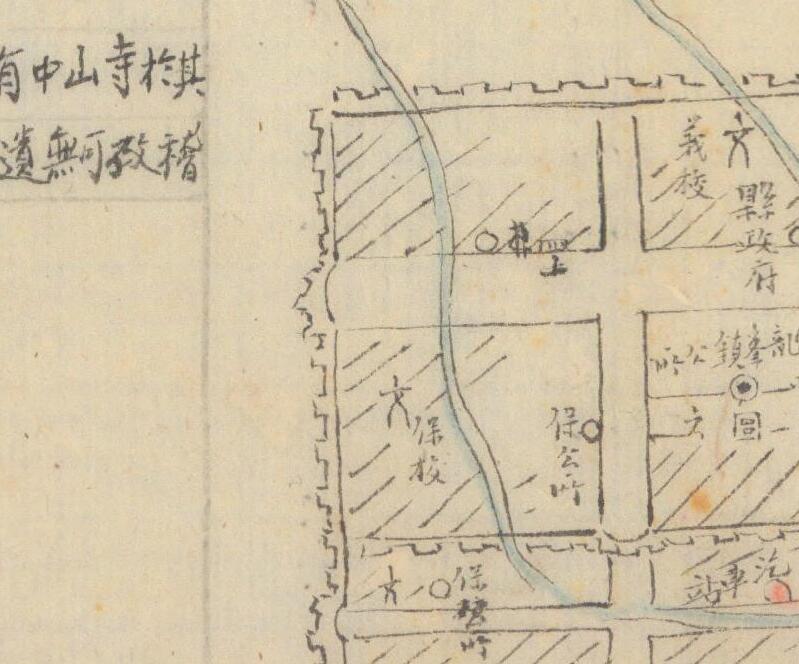 1941年民国张掖《甘肃省山丹县图》预览图3 1941年民国张掖《甘肃省山丹县图》预览图3