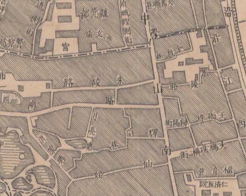 1948年民国湖南衡阳《衡阳县城厢图》预览图4