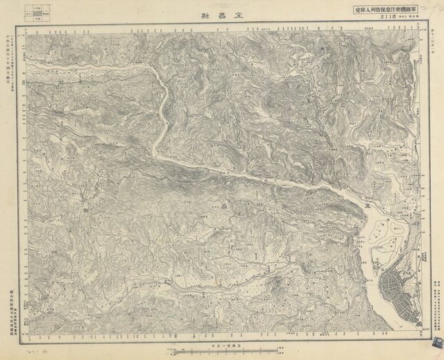 湖北宜昌历史老地图大全预览图2