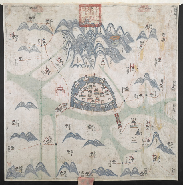 浙江金华历史老地图大全预览图3