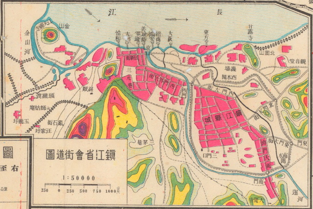 江苏镇江历史老地图大全预览图3 江苏镇江历史老地图大全预览图3