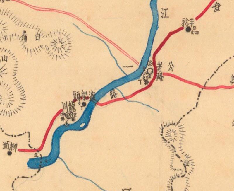 1941年广东河源《龙川县图》预览图1