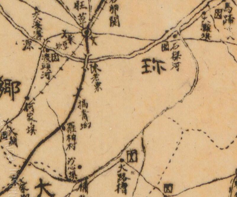 民国贵州遵义《绥阳县县图》预览图2