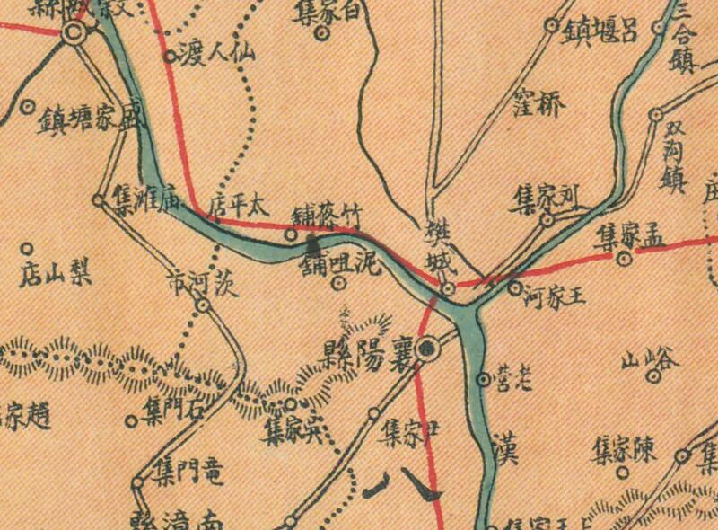 1934年民国《湖北全省分区图》预览图3