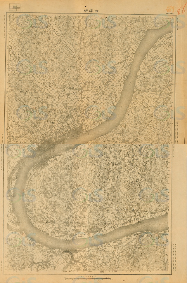 湖南湘潭历史老地图大全预览图1