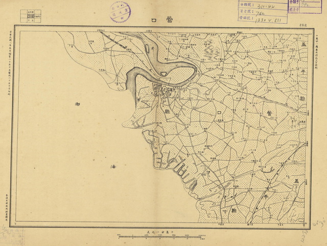 辽宁营口历史老地图大全预览图5