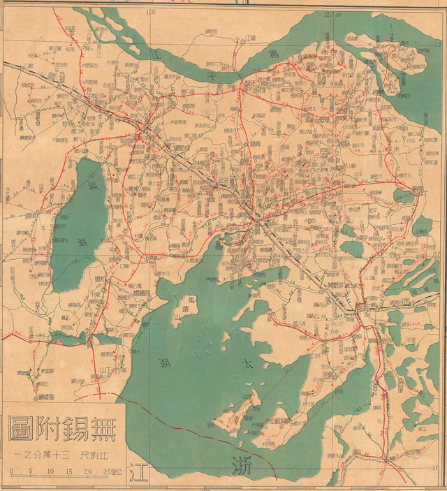 江苏无锡历史老地图大全预览图11