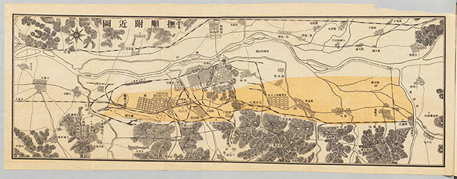 辽宁抚顺历史老地图大全预览图7