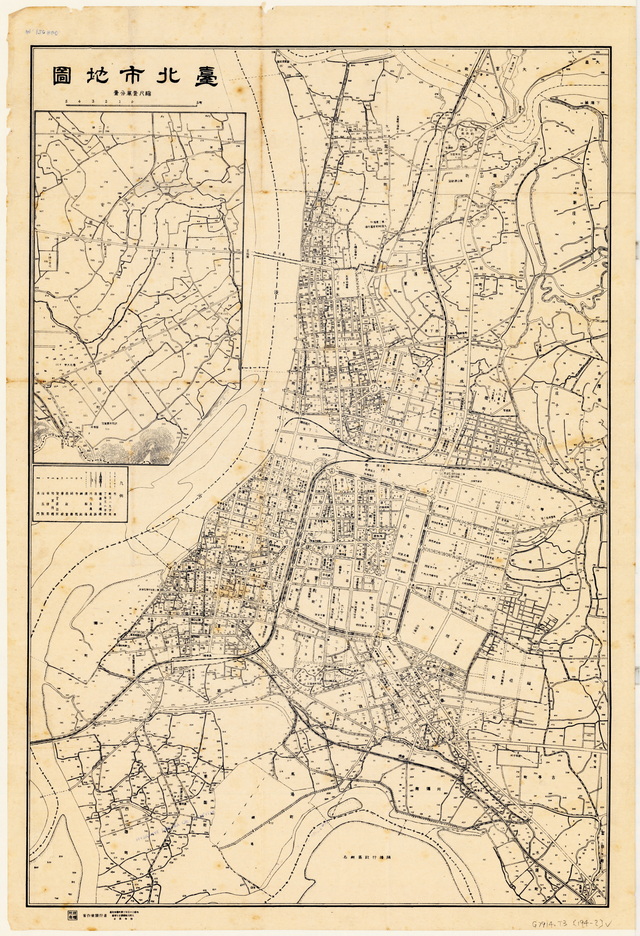 台湾台北历史老地图大全预览图21 台湾台北历史老地图大全预览图21