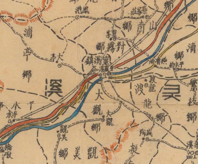 1943年温州《浙江省平阳县图》预览图2