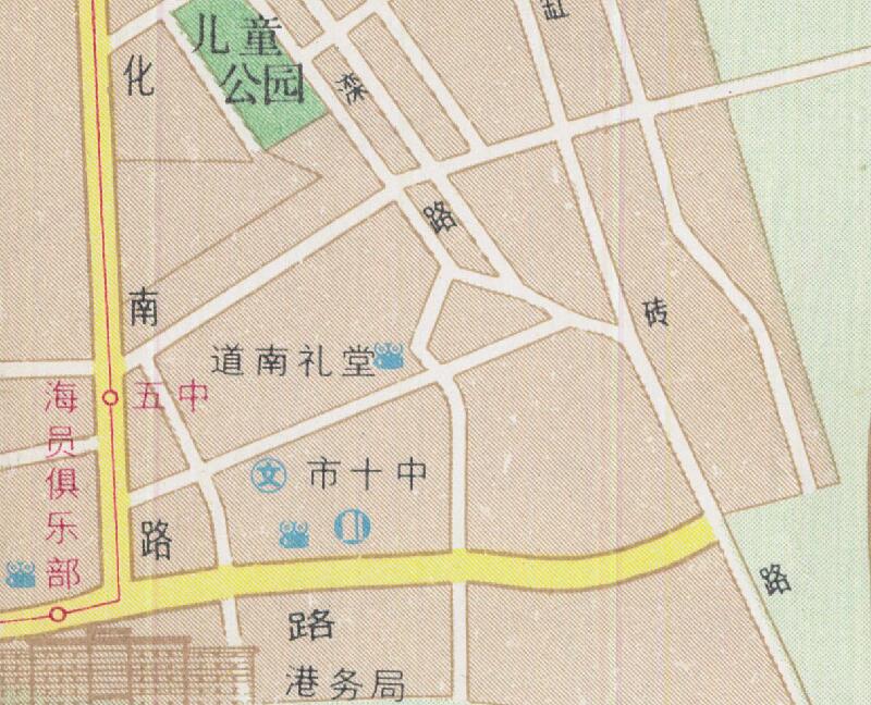 1988年河北《秦皇岛市旅游图》预览图4 1988年河北《秦皇岛市旅游图》预览图4