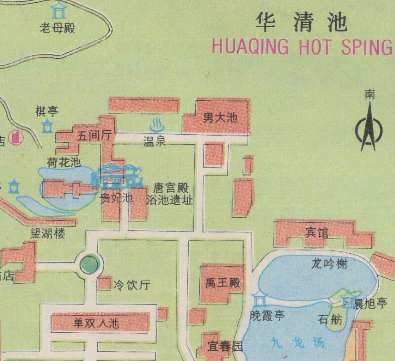 1999年陕西《西安导游图》预览图4