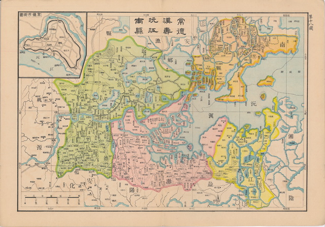 湖南常德历史老地图大全预览图4