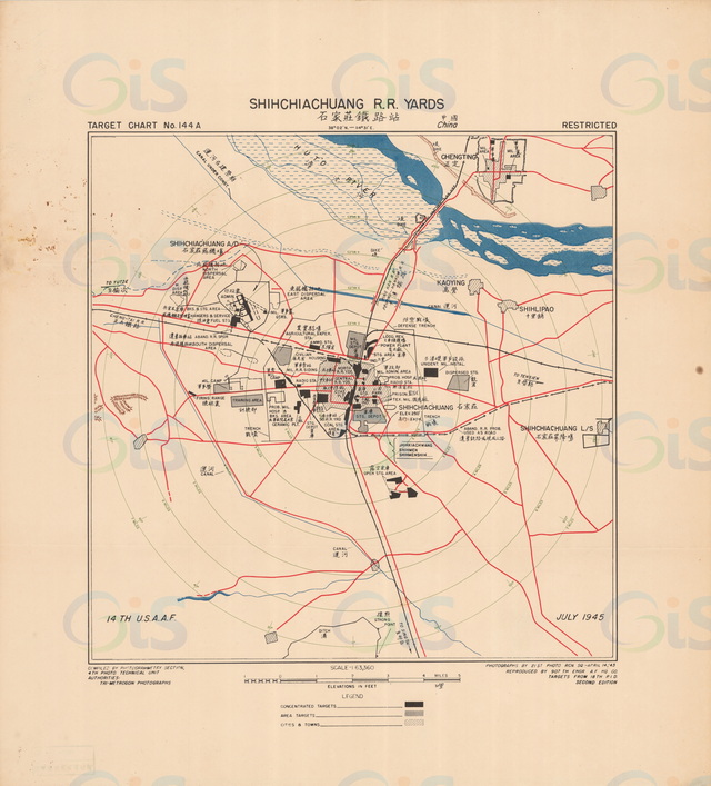 河北石家庄历史老地图大全预览图6
