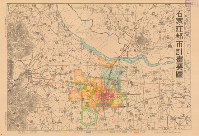 河北石家庄历史老地图大全预览图