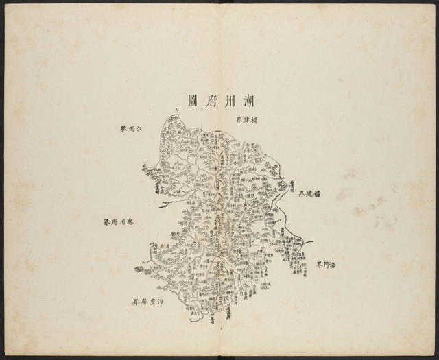 广东潮州历史老地图大全预览图 广东潮州历史老地图大全预览图