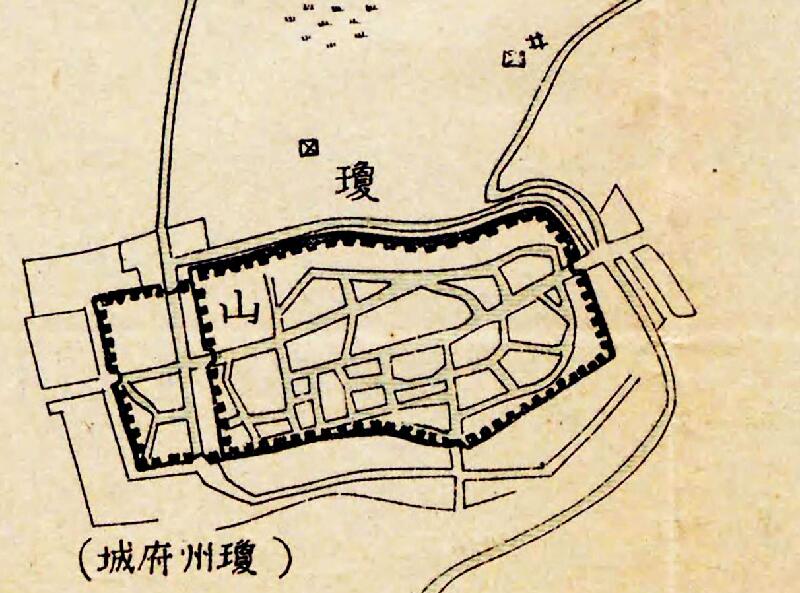 1918年民国海南《琼州及海口》老地图预览图2