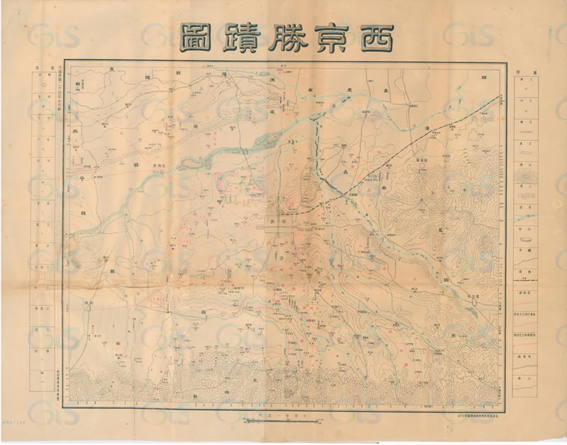 1935年民国陕西西安《西京胜迹图》预览图