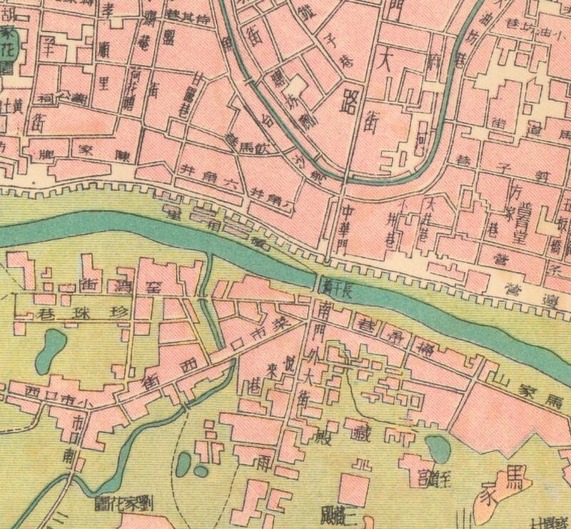 1935年民国江苏《南京城市图》预览图1