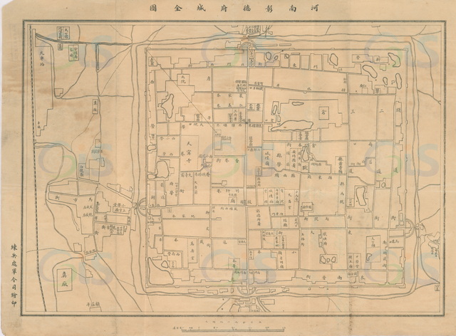 河南安阳历史老地图大全预览图11