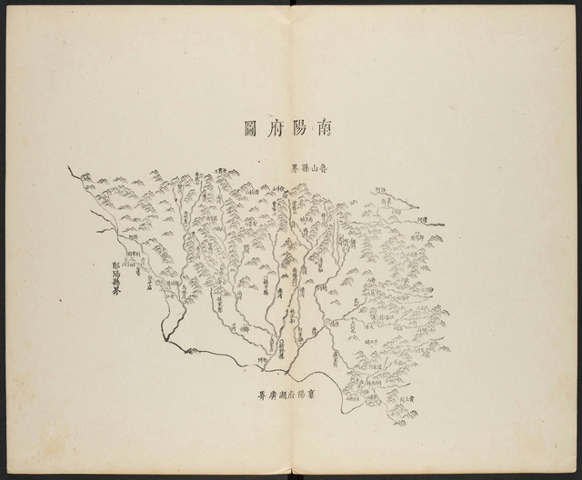 河南南阳历史老地图大全预览图