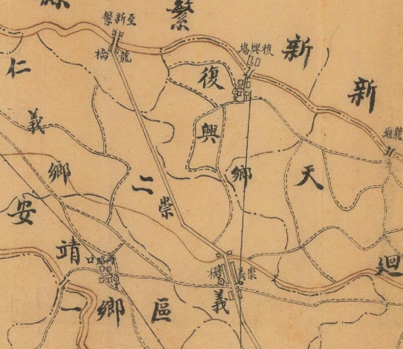 1941年版民国《四川省成都县图》预览图2 1941年版民国《四川省成都县图》预览图2