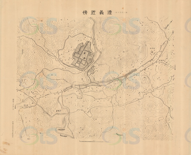 贵州遵义历史老地图大全预览图3