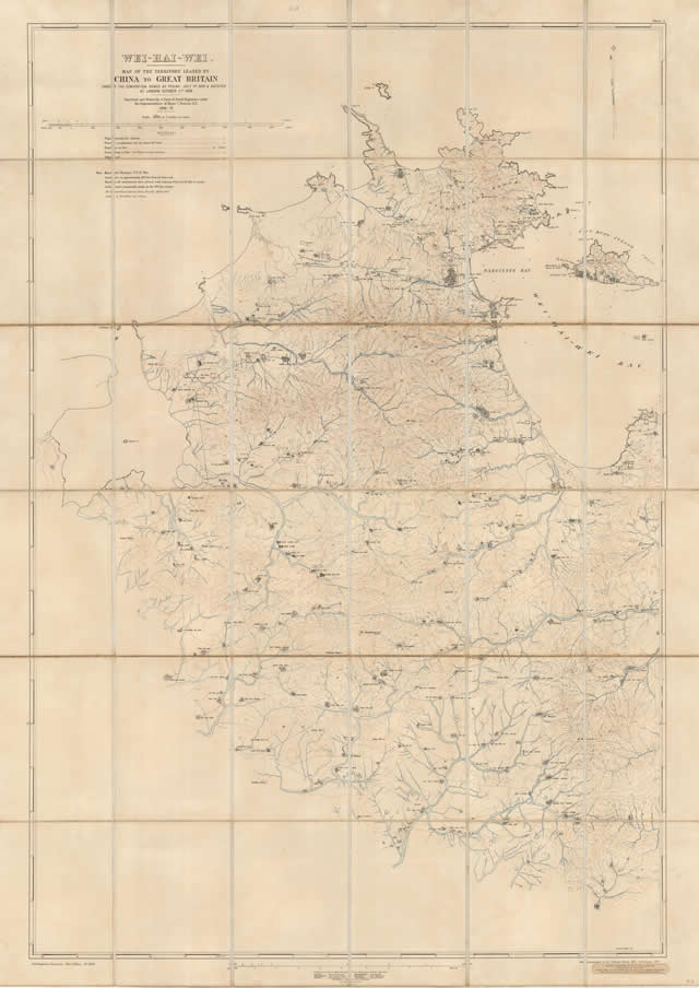 山东威海历史老地图大全预览图 山东威海历史老地图大全预览图