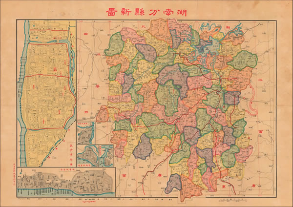 湖南省历史老地图大全预览图29 湖南省历史老地图大全预览图29