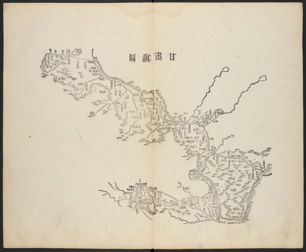 甘肃省历史老地图大全预览图3 甘肃省历史老地图大全预览图3