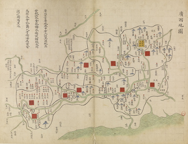 广西省历史老地图大全预览图2
