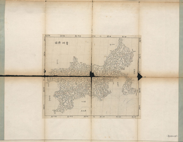 贵州省历史老地图大全预览图3