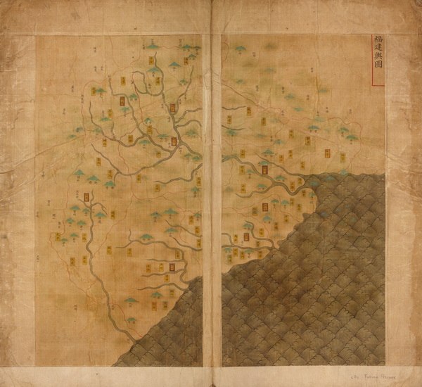 福建省历史老地图大全预览图 福建省历史老地图大全预览图