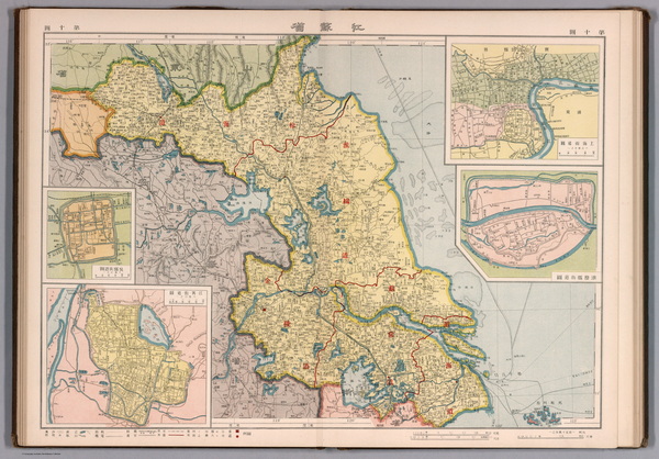 江苏省历史老地图大全预览图12
